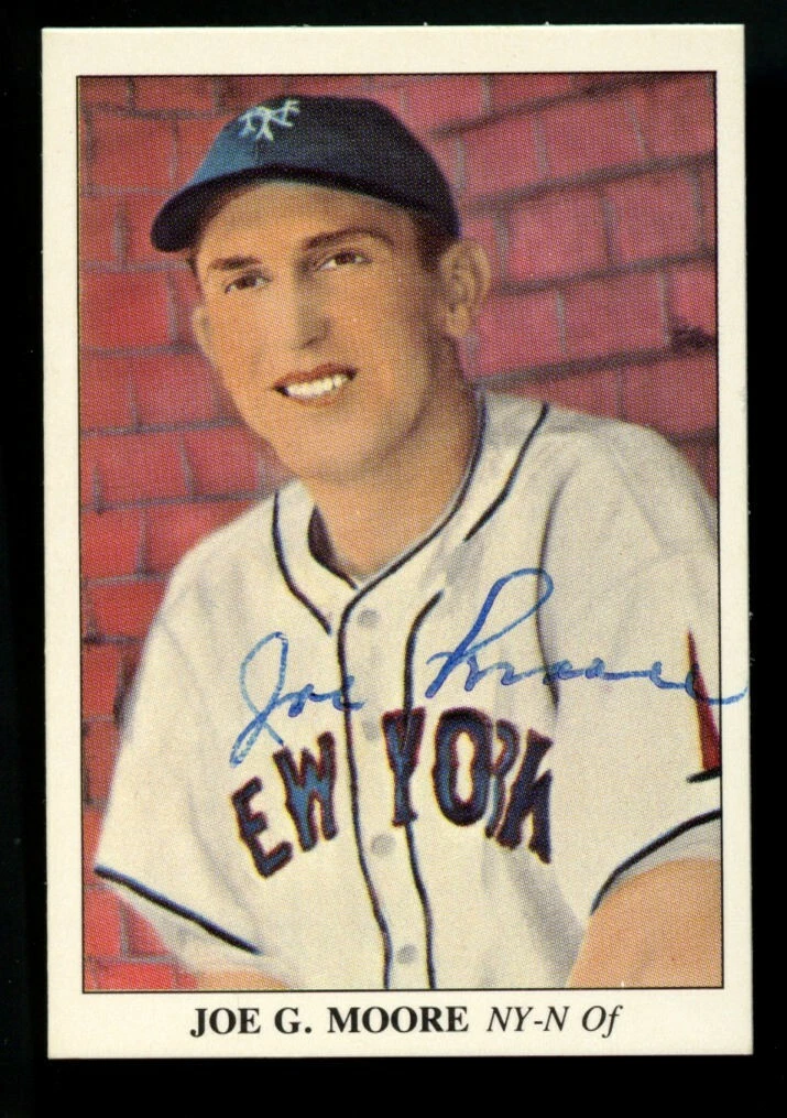 Joe Moore #78 signed autograph auto America's National Pastime Baseball Card ~
