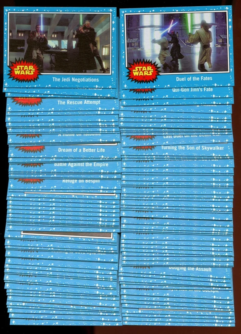 Journey to the Rise of Skywalker 2019 Topps Star Wars Base Blue Card Set 1-110