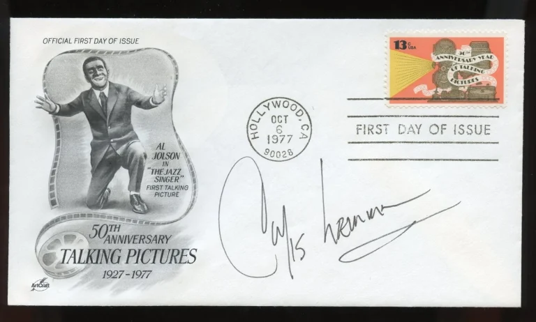 Chris Lemmon signed autograph American Actor Author Barefoot in the Park FDC