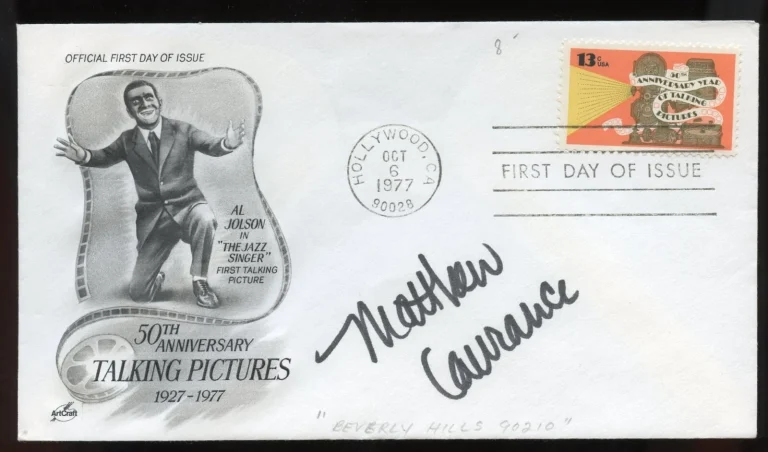 Matthew Lawrence signed autograph American Actor Singer in Mrs. Doubtfire FDC