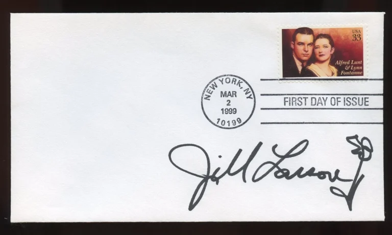 Jill Larson signed autograph American Actress Soap Opera All My Children FDC