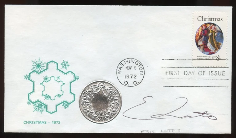 Eric Lutes signed autograph Actor as Del Cassidy in Caroline in the City FDC