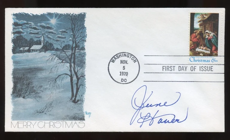 June Havner d2005 signed autograph auto American Actress Singer & Dancer FDC