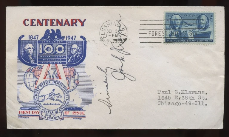 Jack Kramer d2009 signed autograph auto American Tennis Player First Day Cover
