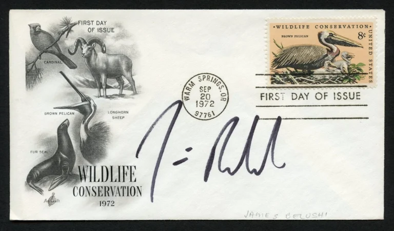 James Belushi signed autograph auto Actor According to Jim First Day Cover