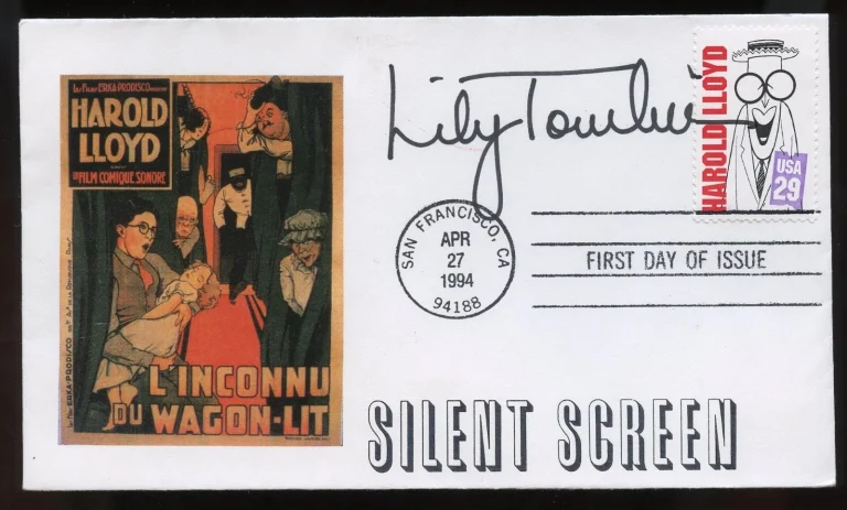Lily Tomlin signed autograph auto American Actress Comedian Writer Singer FDC