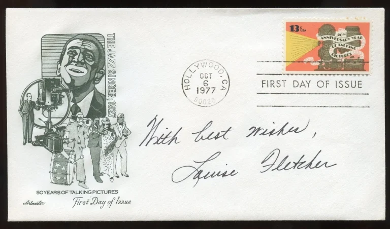 Louise Fletcher signed autograph auto American Actress First Day Cover BAS