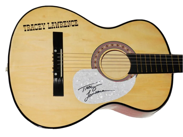 TRACY LAWRENCE AUTOGRAPHED GUITAR (SINGER / SONGWRITER) - W/ COA!