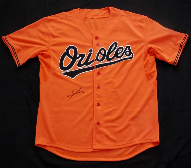 ADAM JONES AUTOGRAPHED CUSTOM JERSEY (BALTIMORE ORIOLES) - 5X All-Star!