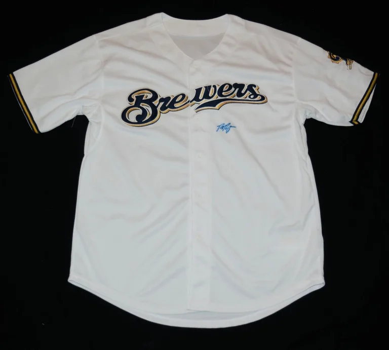 RYAN BRAUN AUTOGRAPHED CUSTOM JERSEY (MILWAUKEE BREWERS) - 2011 NL MVP!