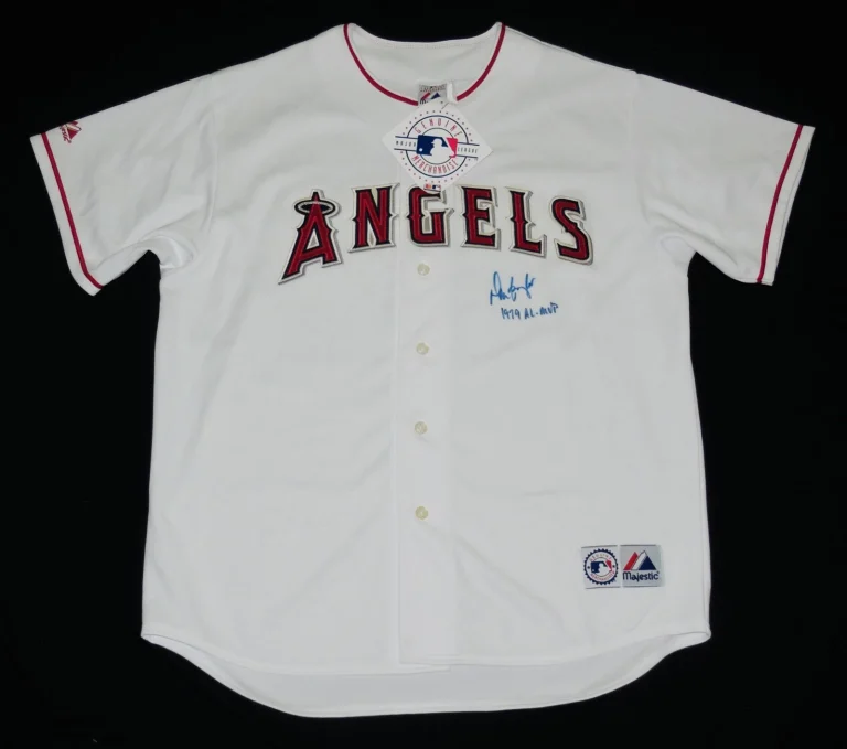 DON BAYLOR AUTOGRAPHED JERSEY (CALIFORNIA ANGLES) - 1979 AL MVP!