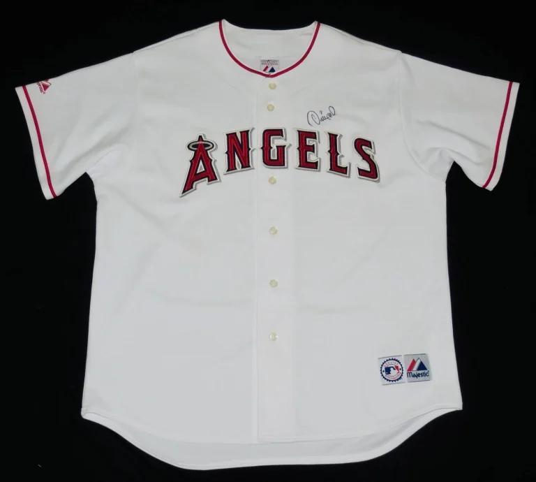 ERICK AYBAR AUTOGRAPHED JERSEY (ANAHEIM ANGLES) - 2014 ALL-STAR!
