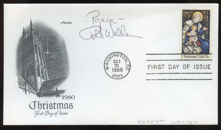 Robert Walden signed autograph auto American Actor as Joe Rossi on Lou Grant FDC