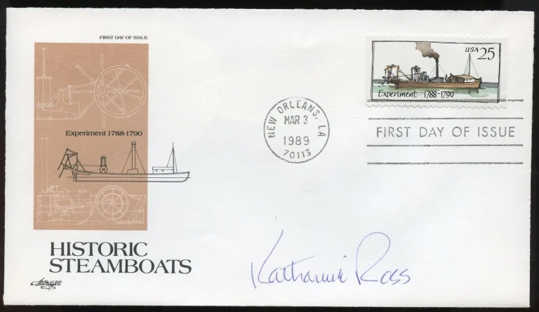 Katharine J. Ross signed autograph auto American Stage TV Actress & Author FDC