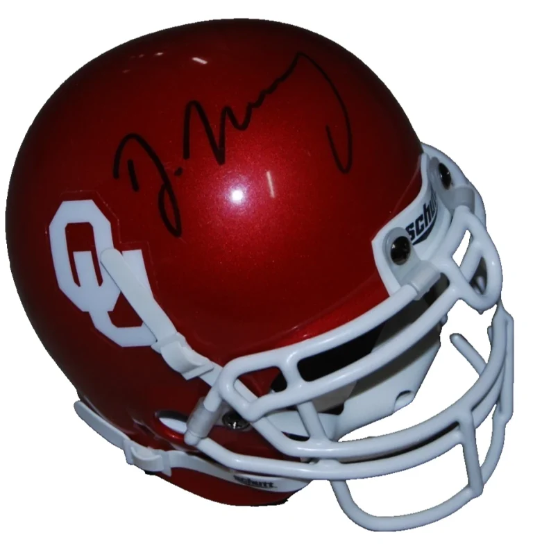 DEMARCO MURRAY signed (OKLAHOMA SOONERS) mini football helmet BECKETT BW61153