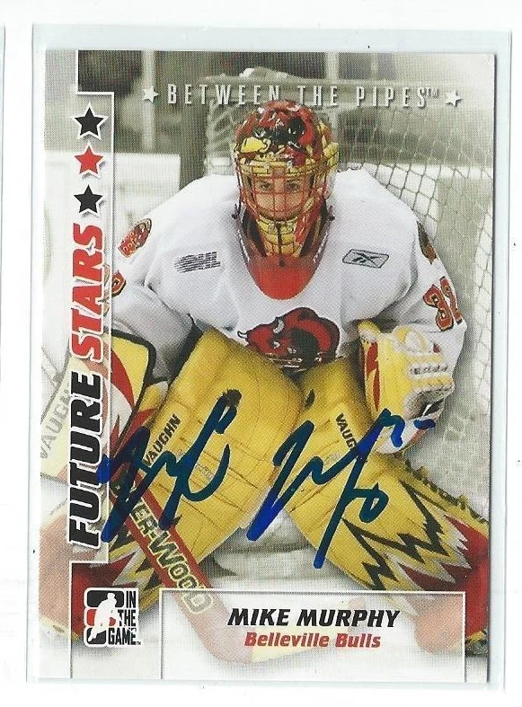 Mike Murphy Signed 2007/08 Between The Pipes Future Stars Card #40