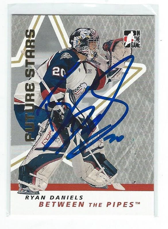 Ryan Daniels Signed 2006/07 Between the Pipes Card #45