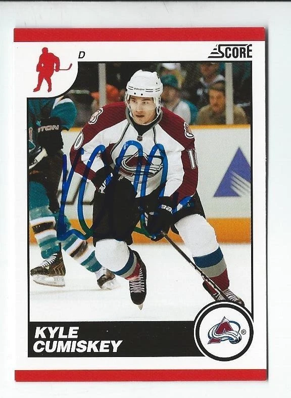 Kyle Cumiskey Signed 2010/11 Score Glossy Card #153