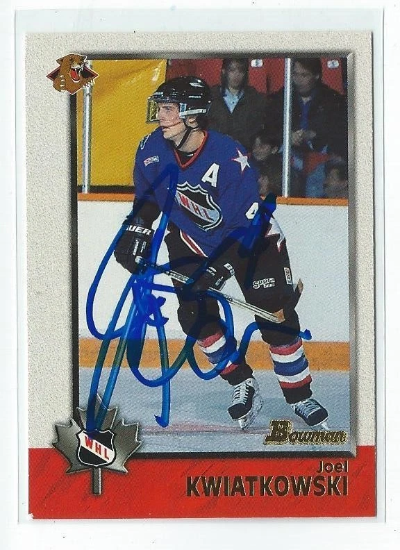 Joel Kwiatkowski Signed 1998/99 Bowman Card #45