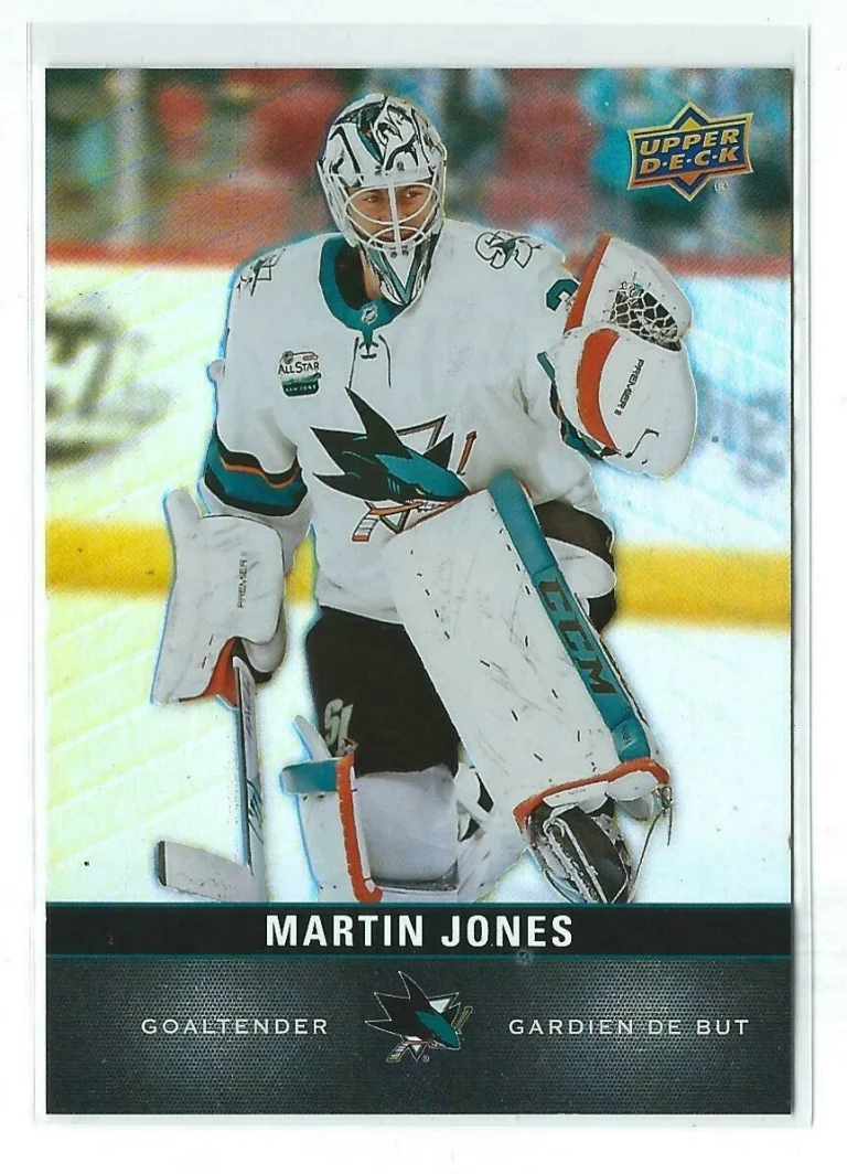 Martin Jones 2019/20 UD Tim Hortons Card #94 Shipped from U.S.