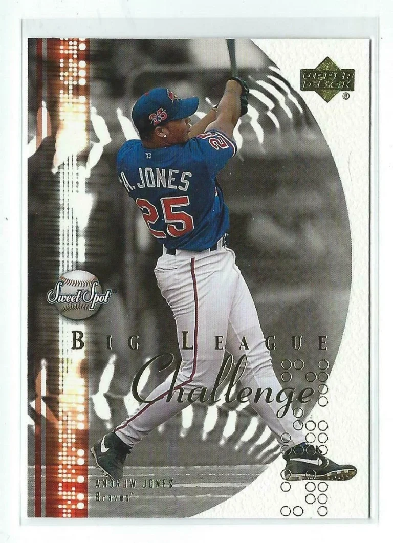 Andrew Jones 2001 Upper Deck Sweet Spot Big League Challenge Card #BL10