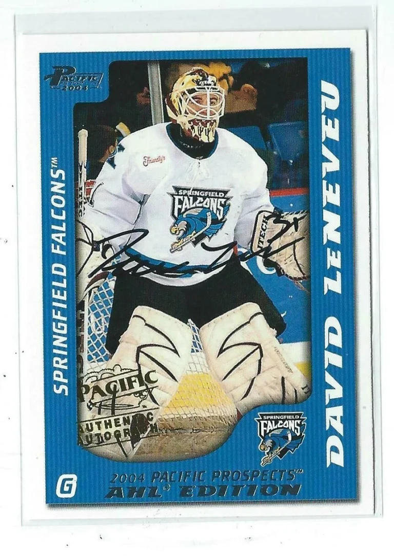 David LeNeveu 2003/04 Pacific Authentic AHL Autograph Card #77  279/500