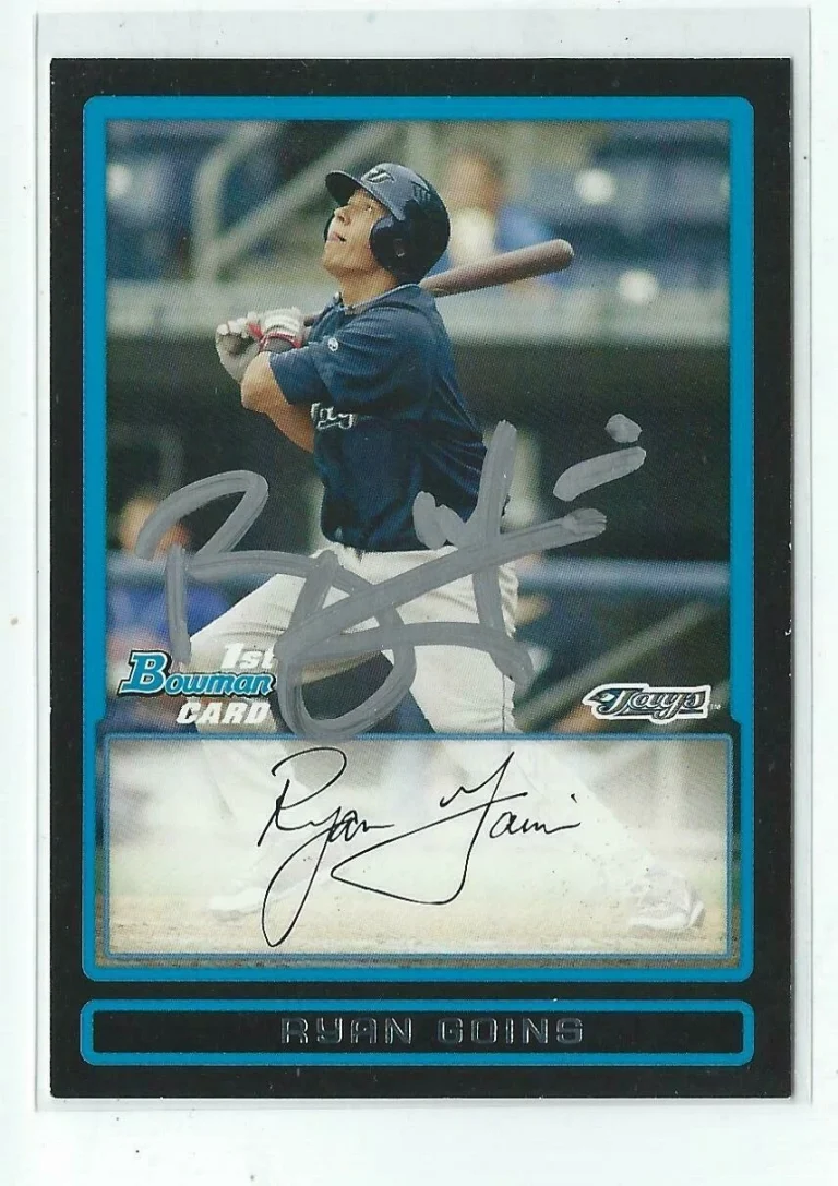Ryan Goins Signed 2009 Bowman Draft Prospects Card #BDPP61