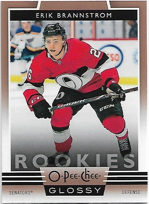 Erik Brannstrom 2019-20 Upper Deck O-Pee-Chee Glossy Bronze Parallel Card #R-2