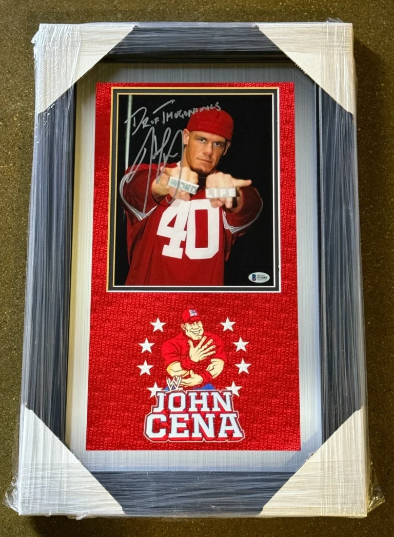 John Cena Signed & Inscribed 