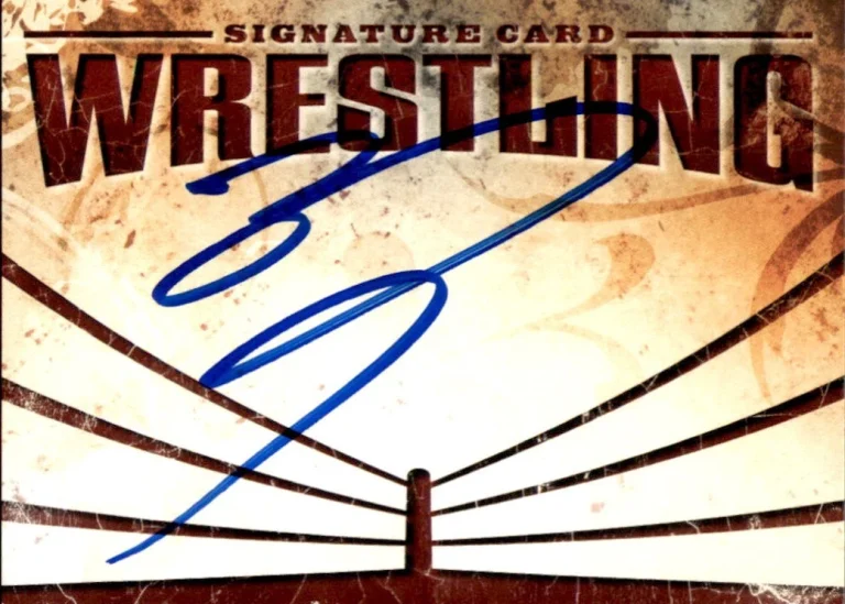 Asuka Signed WWE Wrestling Signature Autograph Card Raw Smackdown NXT