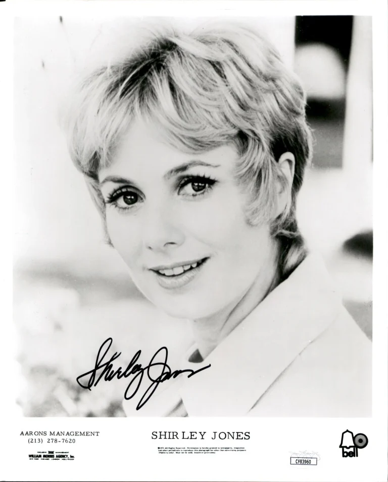 Shirley Jones Signed & Inscribed 8x10 Photo Elmer Genrty #3 JSA COA