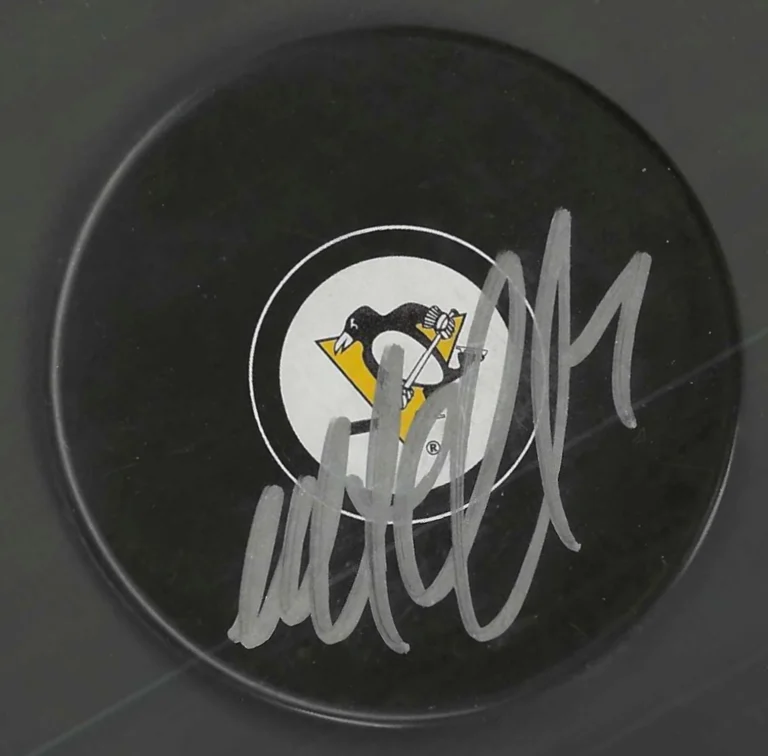 Matt Cullen Signed Pittsburgh Penguins Puck