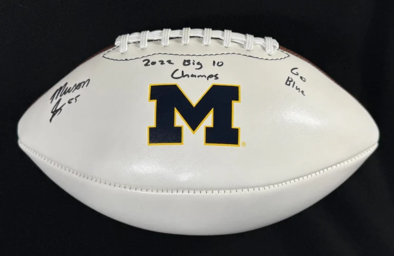 Mason Graham Signed & Multi Inscribed Michigan Wolverines Football JSA COA