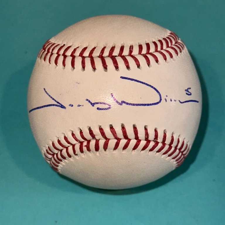 JACOB WILSON (Athletics) Signed Official MLB Baseball Beckett Auth (BAS)