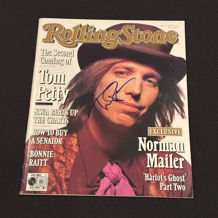 TOM PETTY Signed ROLLING STONE Magazine Beckett (BAS) Authenticated