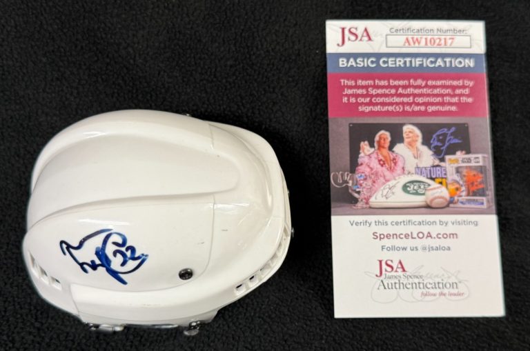 Ivan Barbashev Signed Vegas Golden Knights Micro Mini Helmet JSA COA