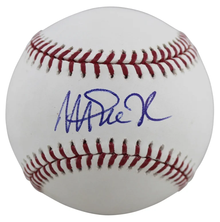 Dodgers Magic Johnson Authentic Signed Oml Baseball Autographed BAS Witnessed
