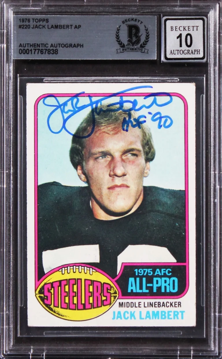 Steelers Jack Lambert 