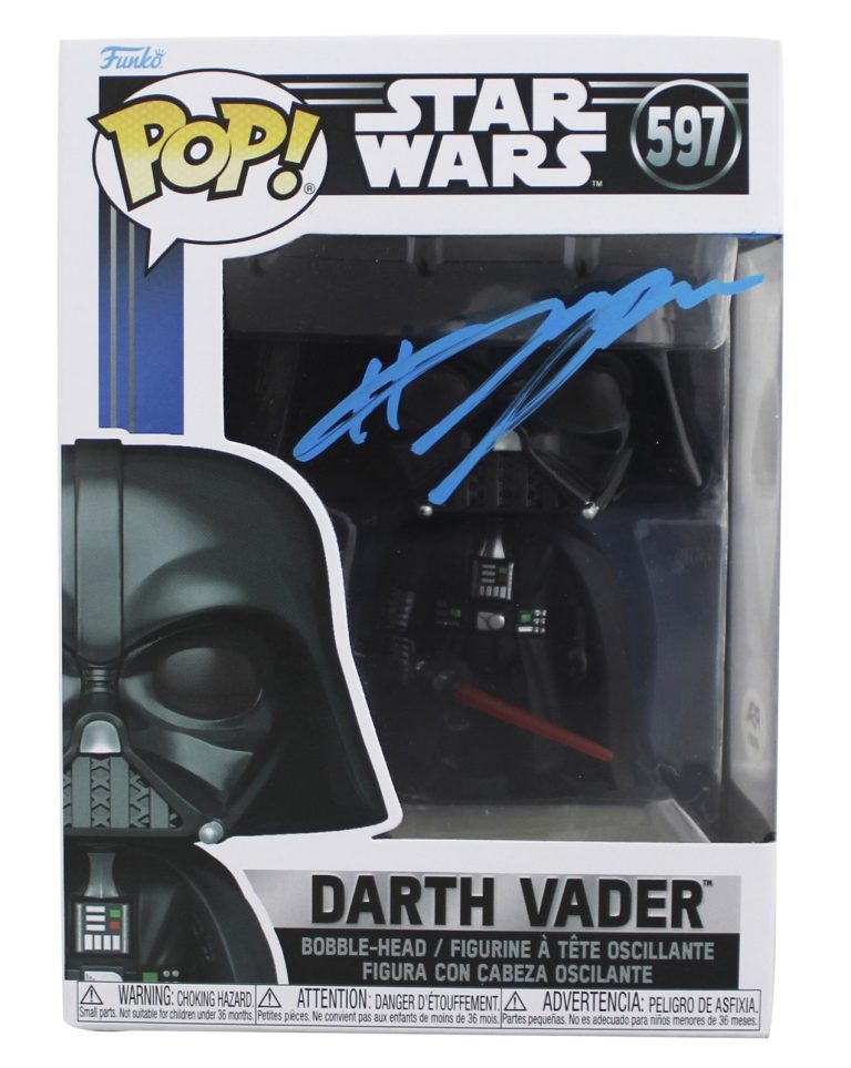 Hayden Christensen Star Wars Signed Vader #579 Funko Pop Figure PSA/DNA #AP82871