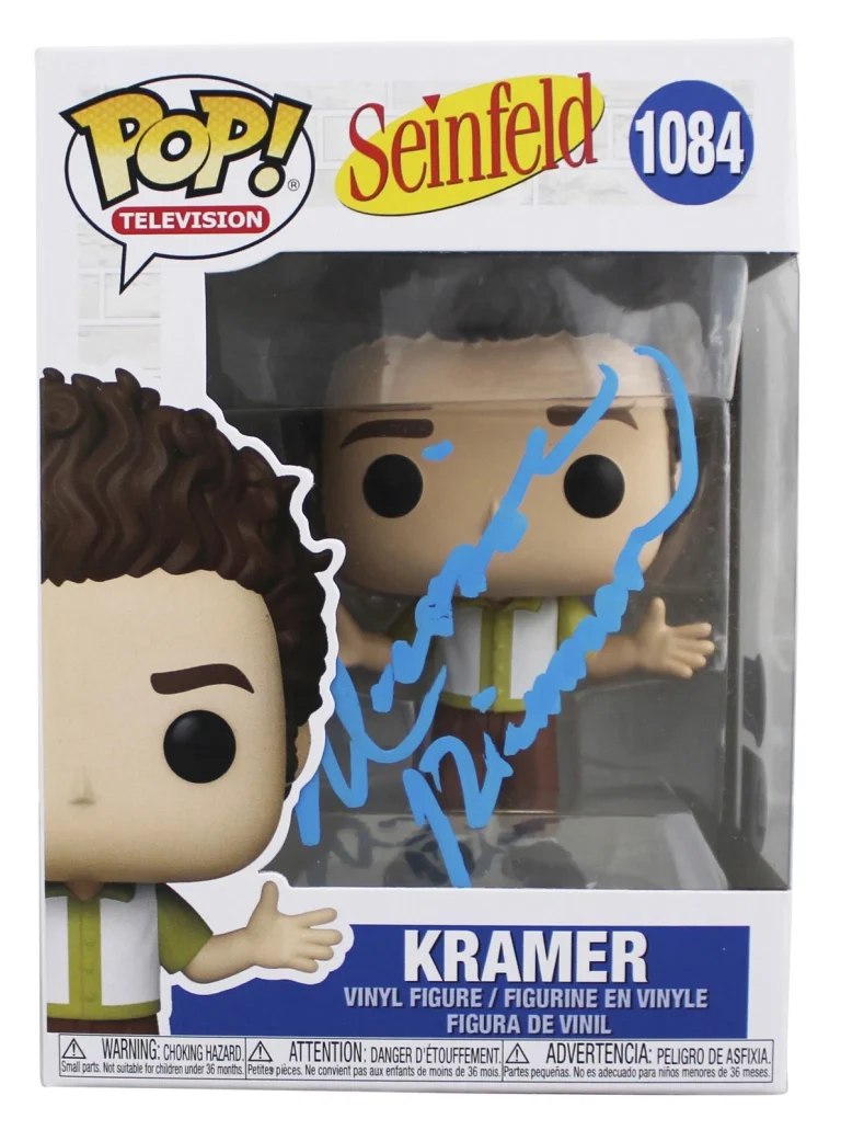 Michael Richards Signed Kramer #1084 Funko Pop Vinyl Figure BAS #AE64743