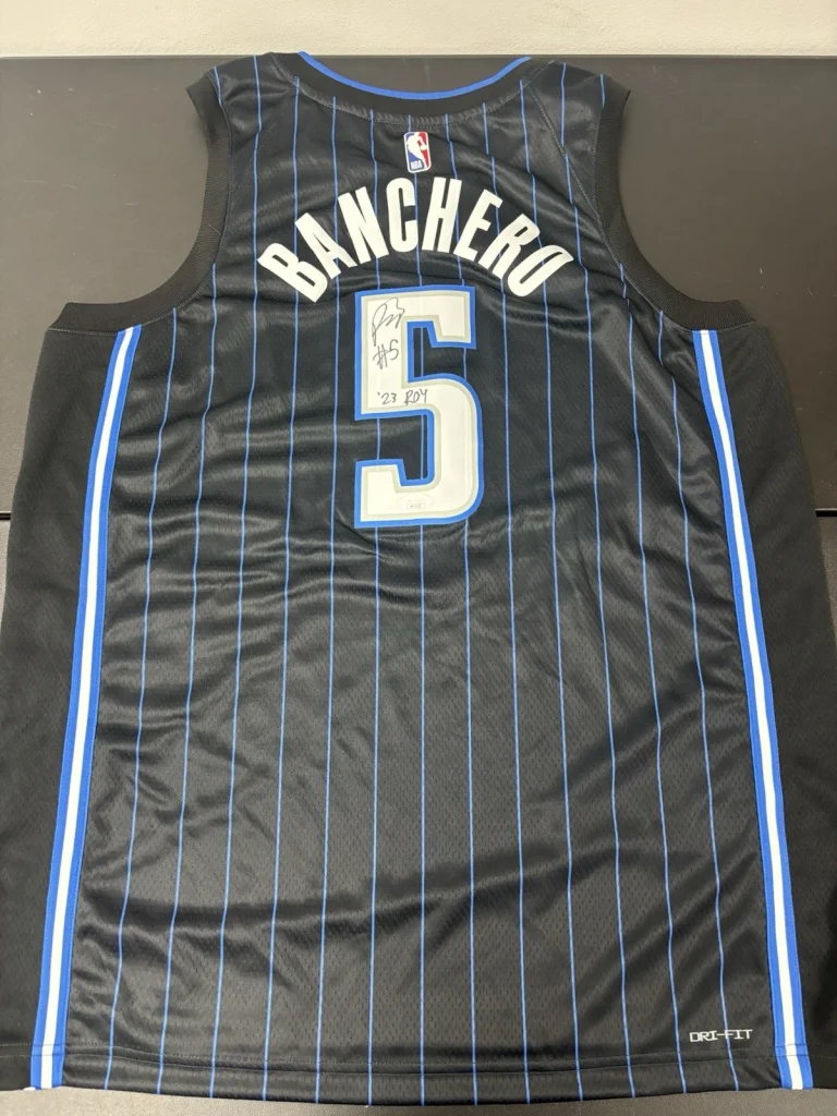 PAOLO BANCHERO autographed Inscribed Authentic ORLANDO MAGIC Jersey. Fanatics
