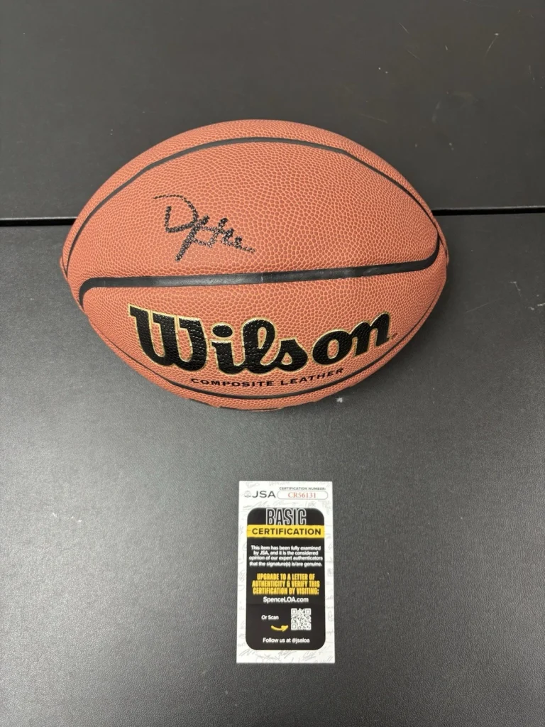 Darryn Peterson Signed Autographed Authentic NCAA Wilson Basketball JSA COA