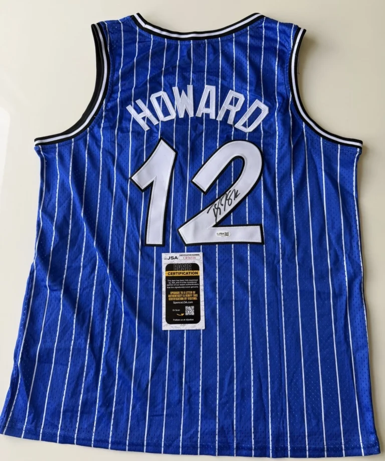 Dwight Howard Orlando Magic Autographed Jersey NBA Star JSA COA