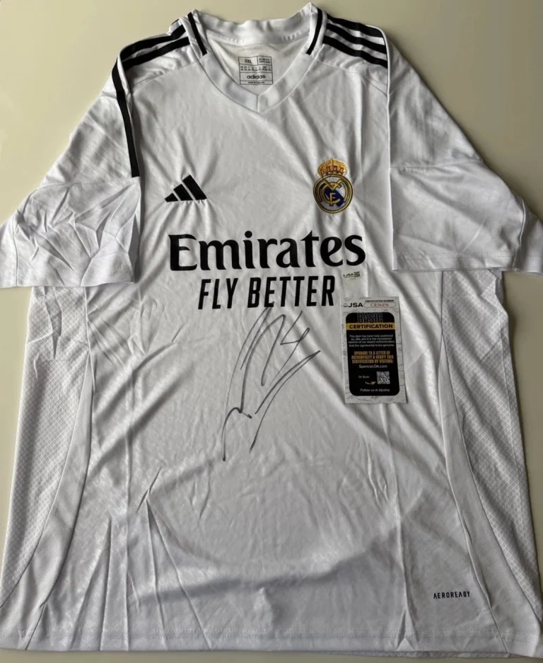 Sergio Ramos Real Madrid Autographed Jersey Spain Star JSA COA