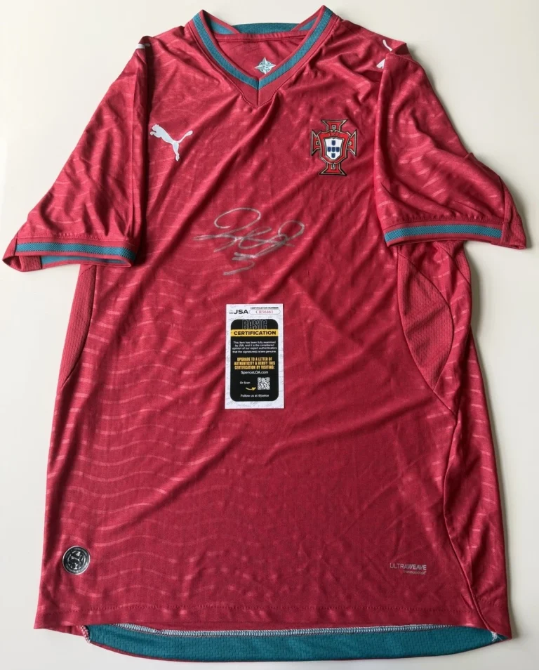 Pepe Autographed Portugal Jersey World Cup Real Madrid Star JSA COA