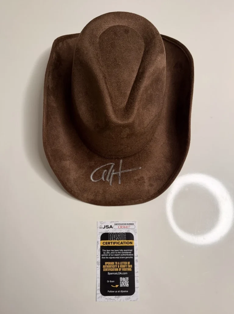 Cole Hauser Rip Wheeler Autographed Cowboy Hat Yellowstone JSA COA
