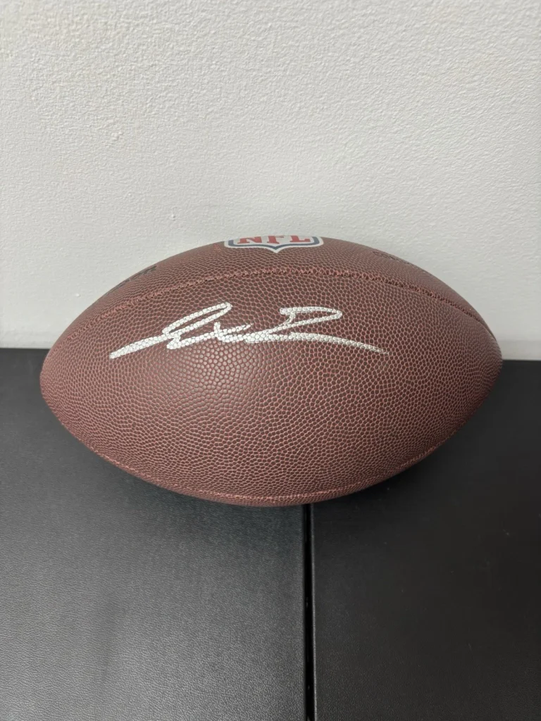 Jaxson Dart Signed Autographed NFL Football New York Giants Star. JSA Coa