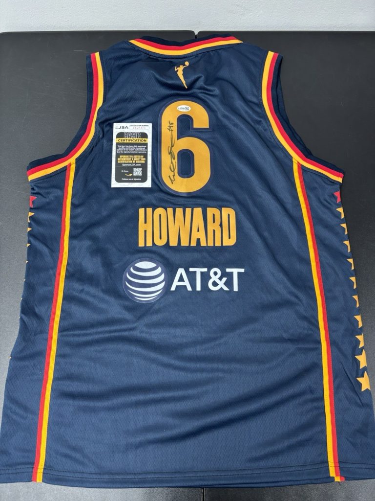 Natasha Howard Signed Autographed Jersey JSA COA Indiana Fever