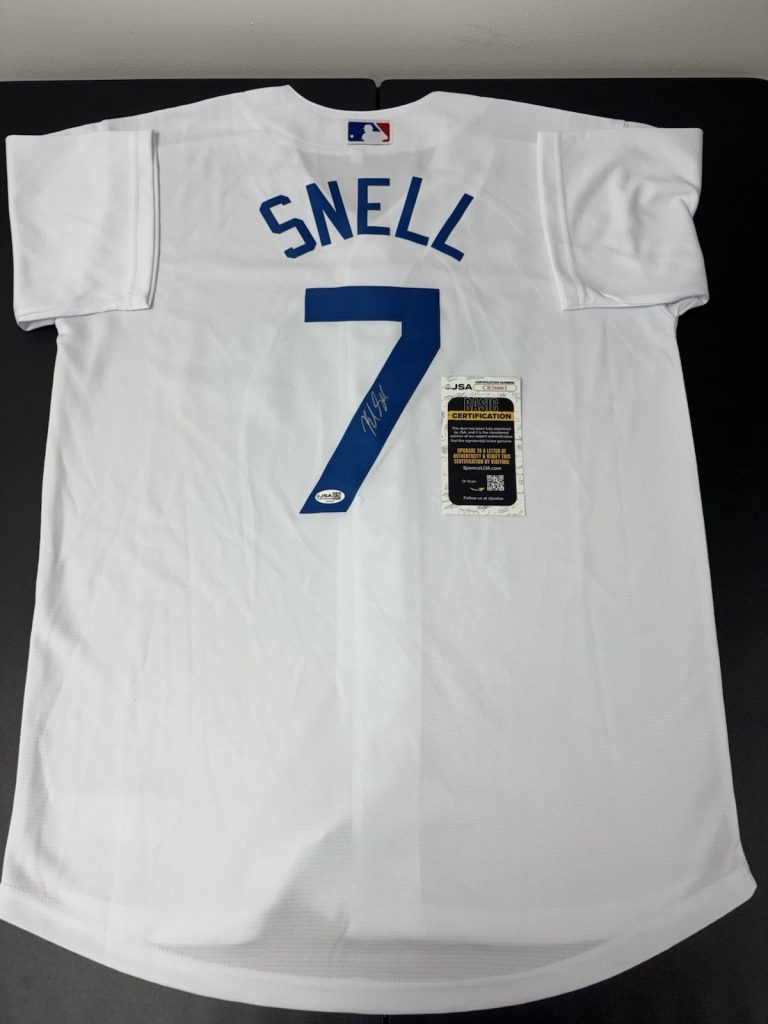 Blake Snell Signed Autographed Los Angeles Dodgers Jersey JSA Coa