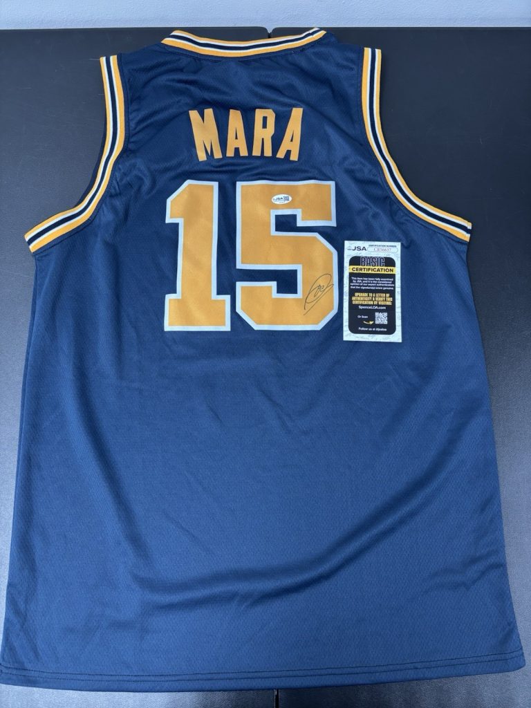 Aday Mara Michigan Wolverines Autographed Signed Jersey! JSA Coa